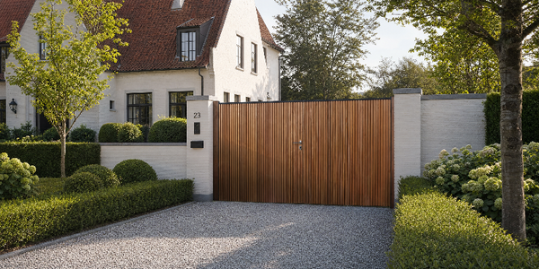 Bilbao villapoort n Thermowood naaldhout