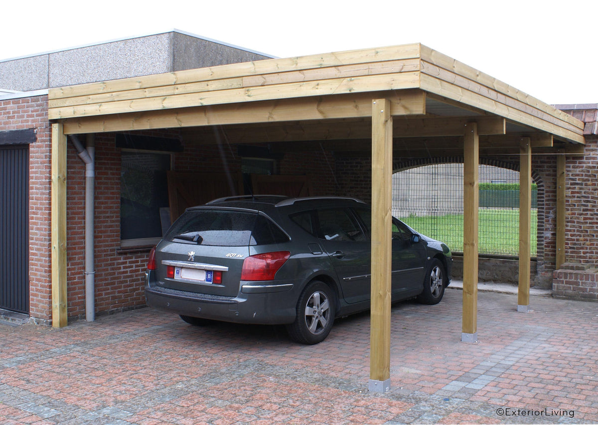 Carport moderne attenant