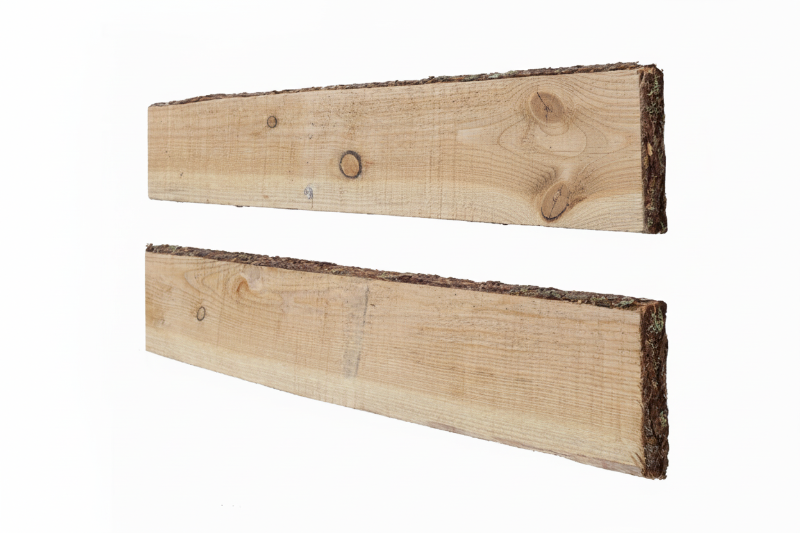 Douglas ranchplank voor gebruik van gevelbekleding. Gevelbekleding in hout. 