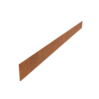 barre de bordure en acier corten