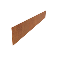 barre de bordure en acier corten