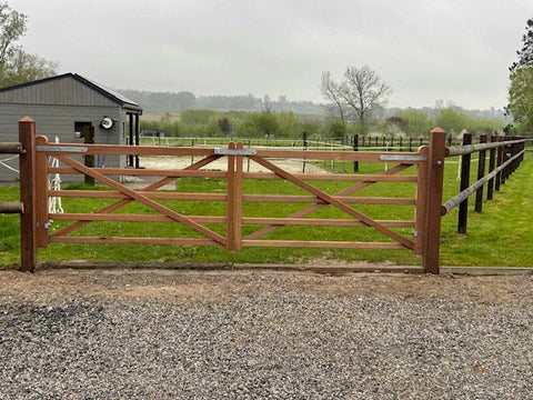 Tropisch hardhouten Engelse poort