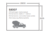 Classic line seriewerk - wanddikte 28mm - 298x238cm