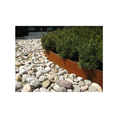 barre de bordure en acier corten