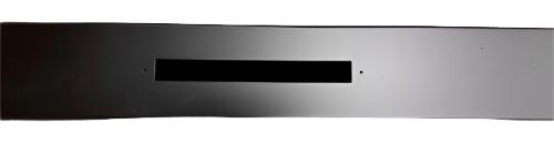 Poteau Meuhh en aluminium noir