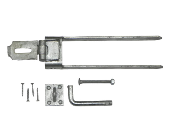Barre de protection avec boulon de verrouillage et plaque de verrouillage