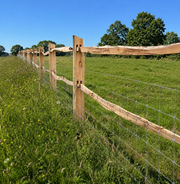 Robinia paardenafsluiting. Duurzaamheidsklasse 1