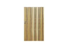 Portail de jardin Saima en iroko