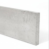 Plaque de soubassement en béton lisse gris clair 34 x 200 x 2000 mm
