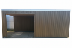 Box co-extrusie met luifel Exterior living
