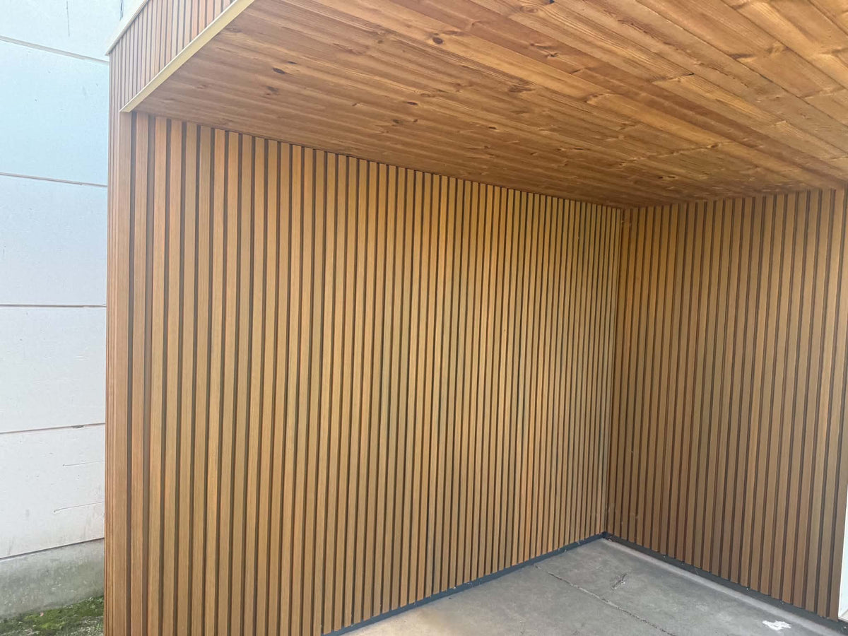 Box en thermowood et co-extrusion
