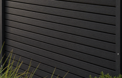 populier gevelbekleding triple profiel black