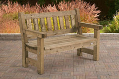 Banc de parc en bois