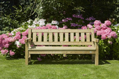 Banc de parc en bois