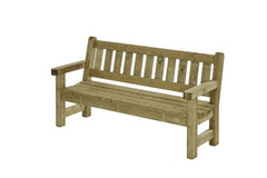 Banc de parc en bois